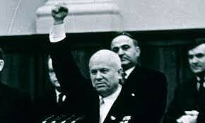 Nikita Khrushchev delivers the speech "On the Personality Cult and its Consequences"