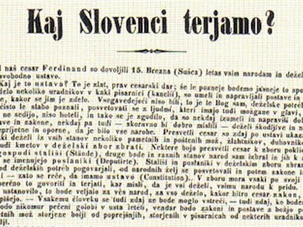 POMLAD NARODOV IN ZEDINJENA SLOVENIJA