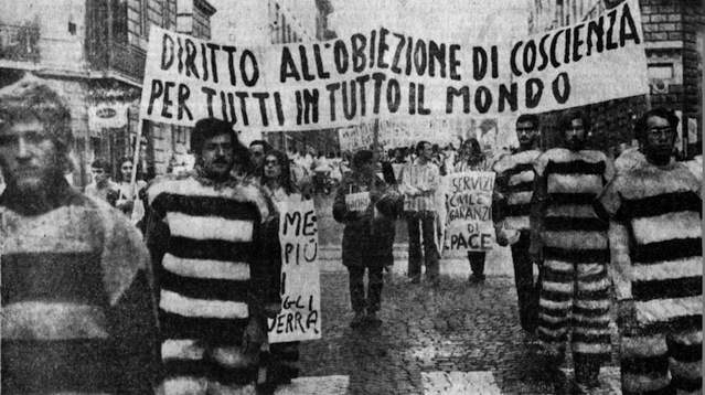 La rivolta per l'obiezione di coscienza