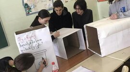 Timeline: პროექტი ,,შეაჩერე პლასტმასით დაბინძურება!"