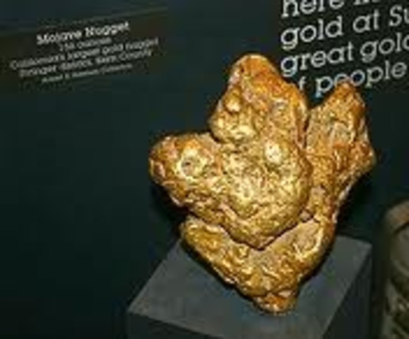 Gold Discovered at Sutter's Mill, California