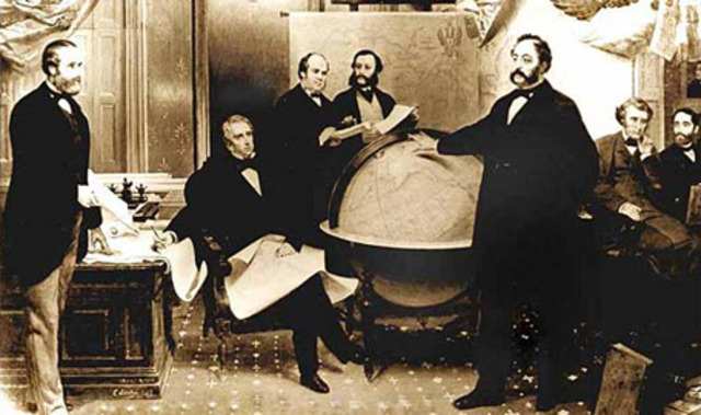 US purchases Alaska from Russia