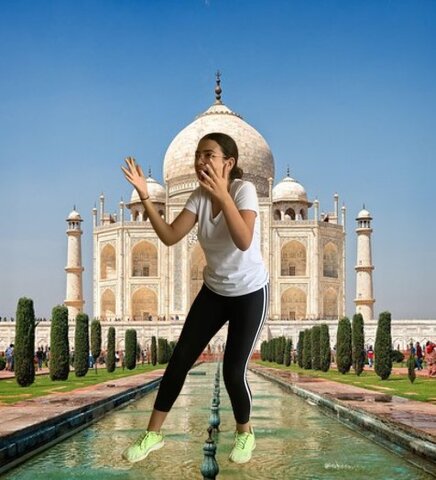 Our second day in india