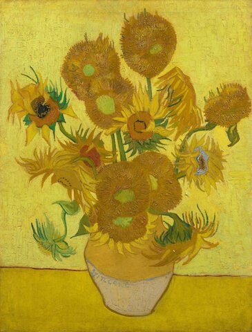 Maal "Sunflowers"