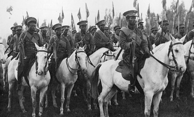 The annexation of Ethiopia