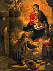 Visita de la Virgen a Íñigo