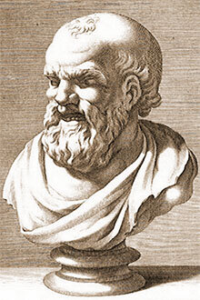 Leucipo y Demócrito desarrollan la teoría atomista, postulando que el mundo está compuesto por átomos y el vacío.