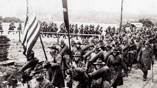 Els Estats Units declaren la Primera Guerra Mundial a Alemanya