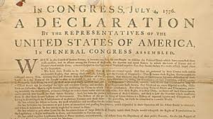 Declaració d'independència dels EUA