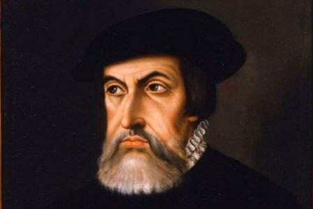 Hernán Cortés sale de Tenochtitlán hacia España para informar al rey Carlos V de sus actividades.