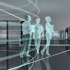 Hologramas audio-visual