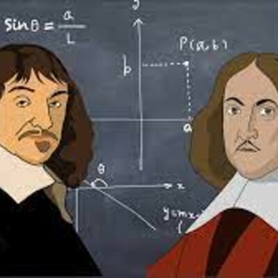 Timeline: principales aportaciones de Fermat y Descartes para el desarrollo de las matemáticas y la filosofía.