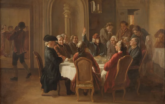 Siglo XVIII La Ilustración. Filósofos como John Locke, Voltaire y Immanuel Kant defienden la razón, la libertad y los derechos humanos.