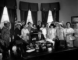 Signing of the Equal Pay Act: