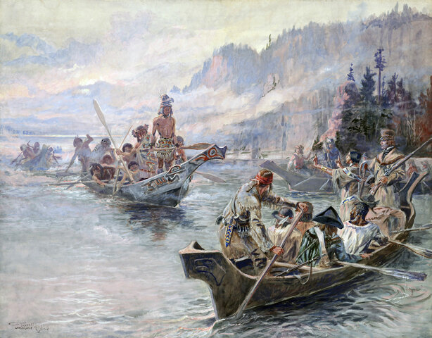 Start of The Lewis and Clark Expedition