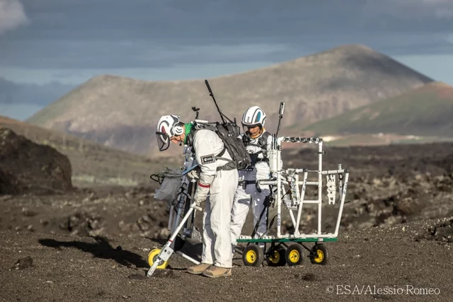Lanzarote is a place to train astronauts