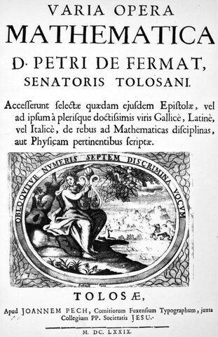 Publicación de trabajos de Fermat