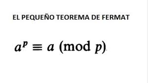 Pequeño Teorema de Fermat