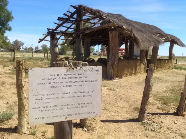 The first mosque built in Australia