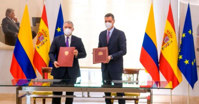 Convenio de colaboración cultural entre Colombia y España.