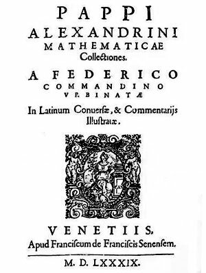 Descartes da solución al problema de Pappus