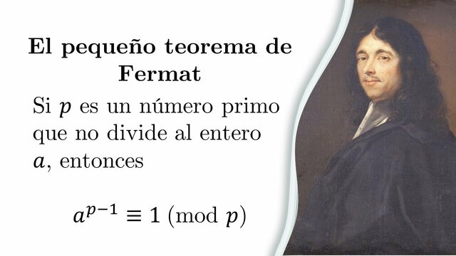 Publicación del "Pequeño teorema de Fermat"