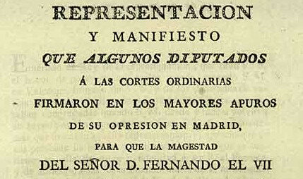 Manifiesto de los Persas