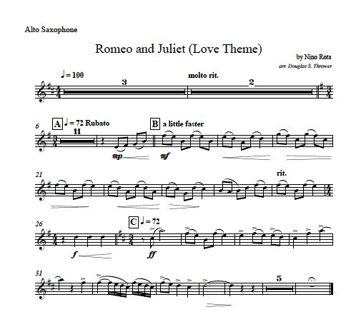 Rota – Tema de amor, de Romeo y Julieta.