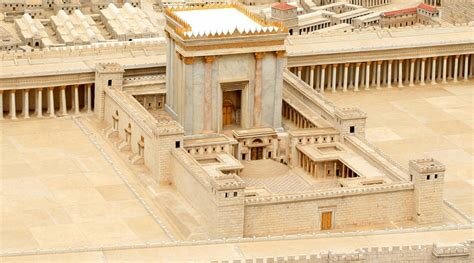 The first temple was destroyed