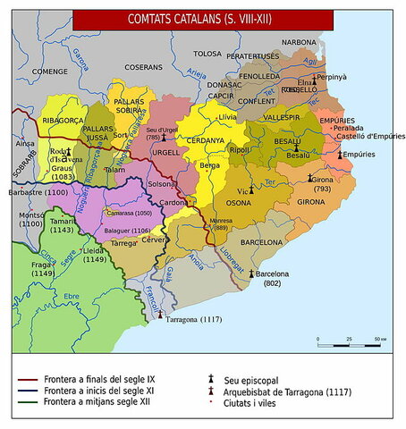 Neixen els comtats catalans