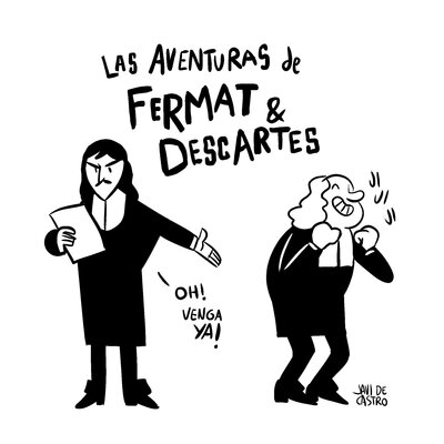 Timeline: Aportes de Fermat y Descartes a las matemáticas y la filosofía.