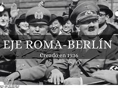 1936 EJE ROMA-BERLÍN