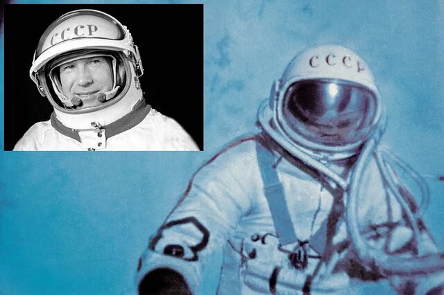 Primer passeig espacial realitzat per Aleksei Leónov