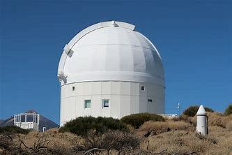 The first telescope in the Teide Observatory
