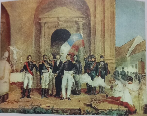 Organizacion de la republica 1822-1830
