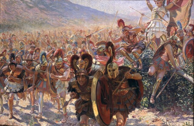 Fin de la Primera Guerra Médica: Batalla de Maratón.