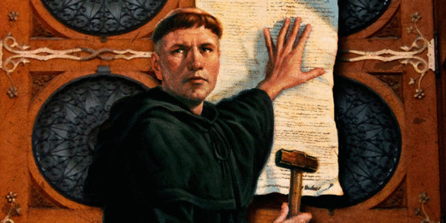 Publicación de las 95 Tesis de Martín Lutero