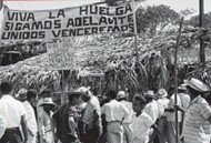 Primera huelga de trabajadores.