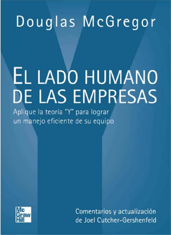 “The human side of enterprise”