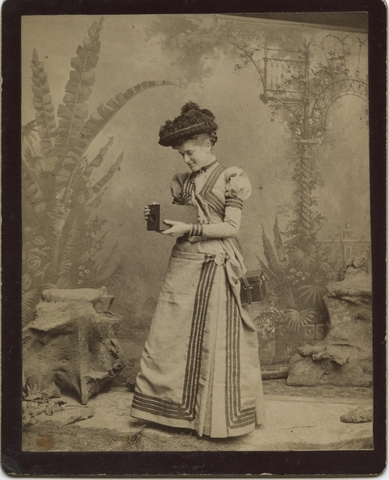 Kitty Kramer era la "Chica Kodak" en 1889