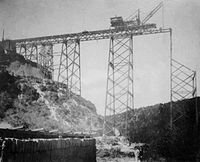 Enero de 1908 - Termina la construcción del Ferrocarril del Norte