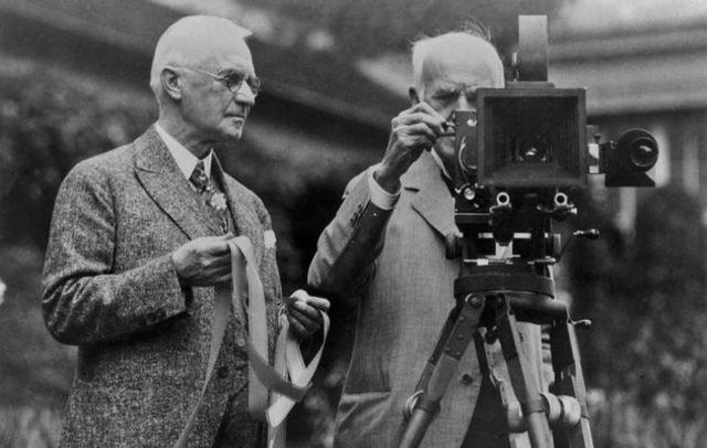 Eastman y Edison muestran sus inventos