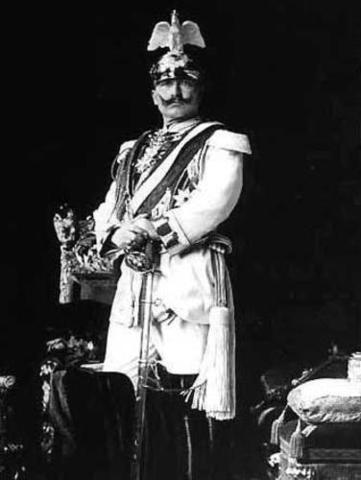 Acenso al trono Aleman de Guillermo II