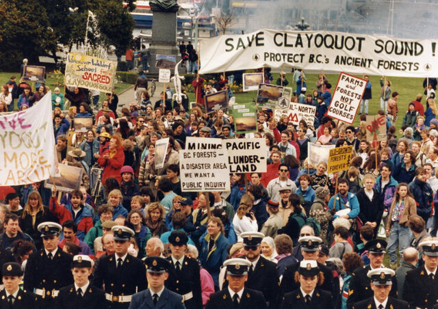 Clayquot Sound Blockade