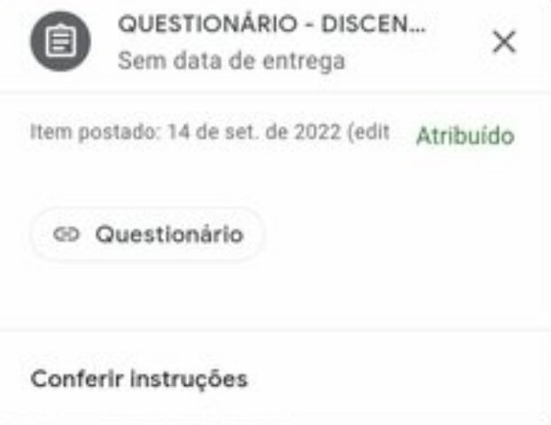 Questionário Introdução