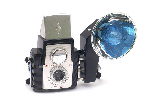 El modelo "Brownie" con flash