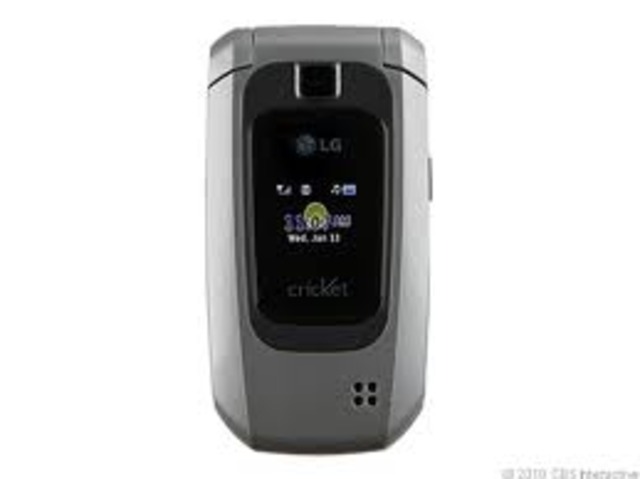 my mom got her 1st cell phone