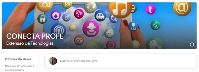 Inscrição no curso Conecta Prof