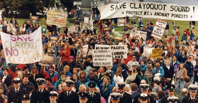 1993 Clayoquot Sound Blockades
