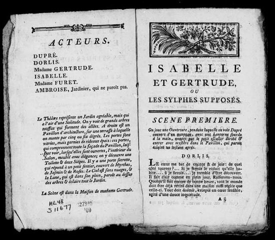 Operatic debut of Minette